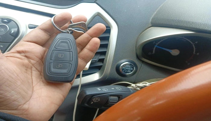 2017 Ford Ecosport TITANIUM 1.5L DIESEL, Diesel, Manual, 1,02,278 km, interior