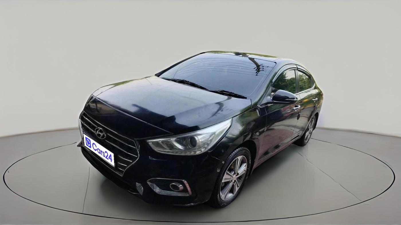 2018 Hyundai Verna 1.6 VTVT SX (O) AT, CNG, Automatic, 69,775 km, exterior