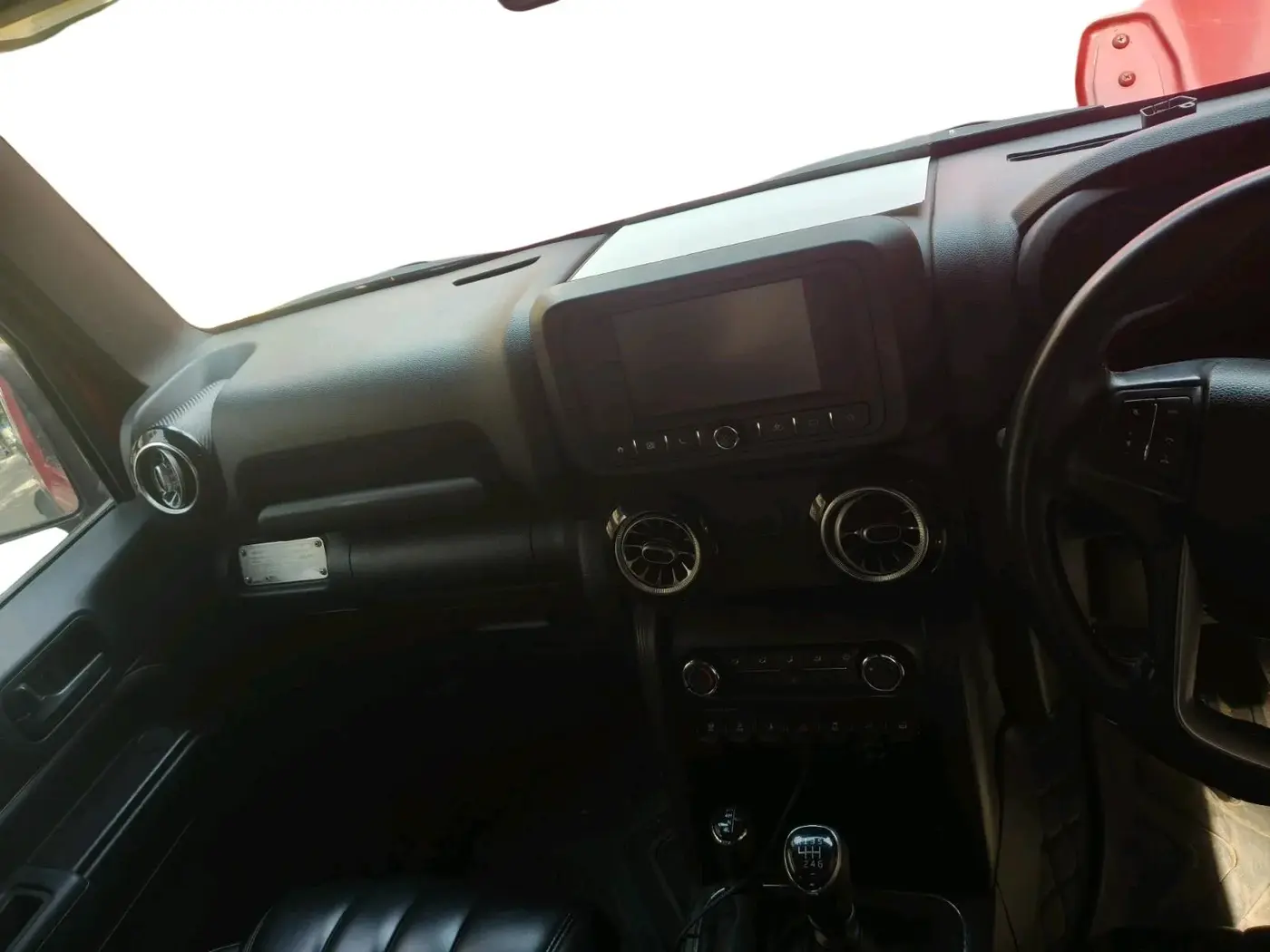 2023 Mahindra Thar LX D 4WD MT CONVERTIBLE, Diesel, Manual, 94,065 km, interior
