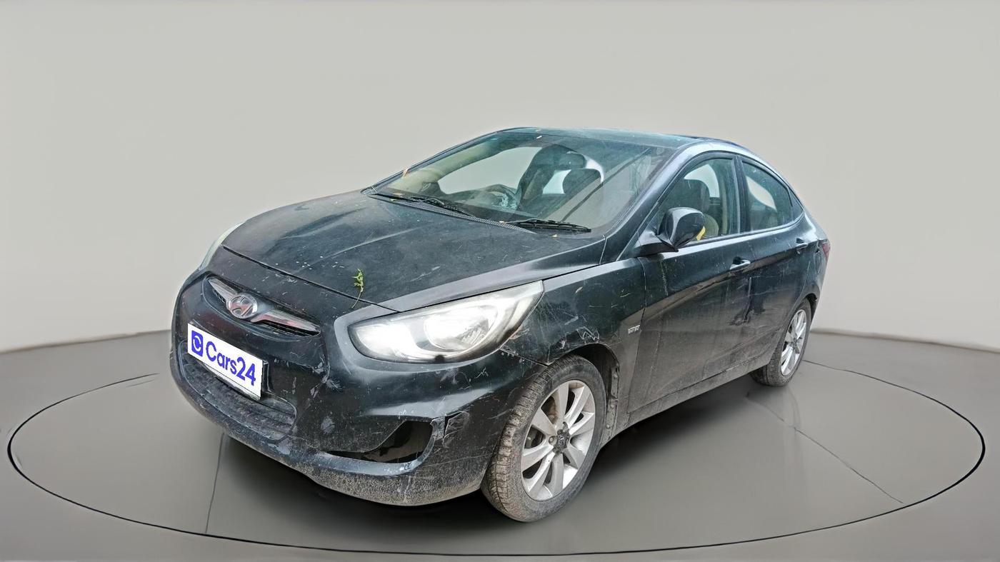2013 Hyundai Verna FLUIDIC 1.6 VTVT SX, CNG, Manual, 94,388 km, exterior