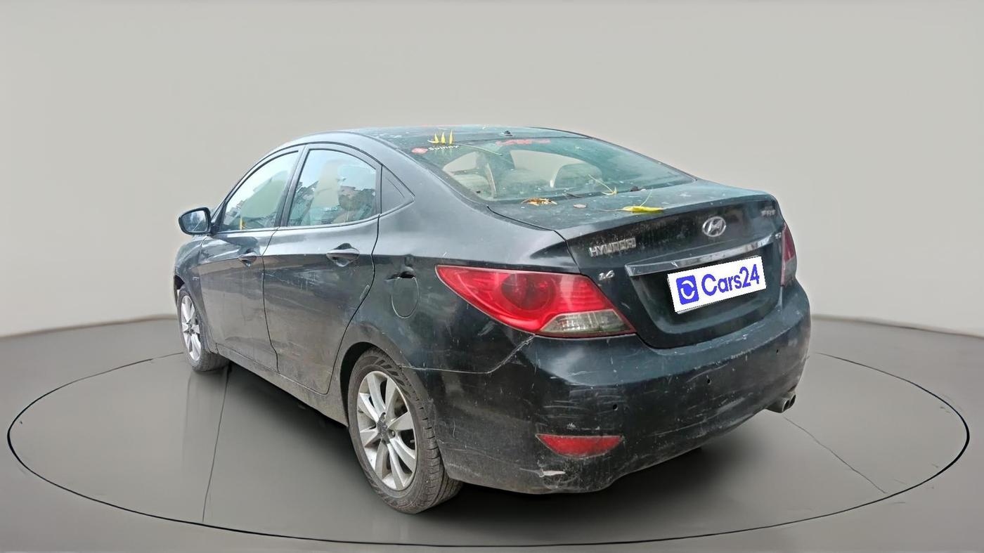 2013 Hyundai Verna FLUIDIC 1.6 VTVT SX, CNG, Manual, 94,388 km, exterior