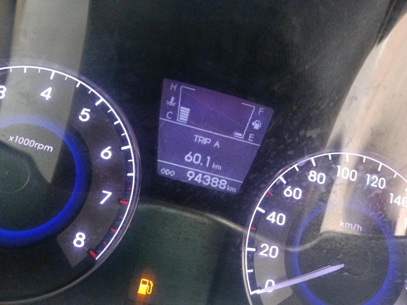 2013 Hyundai Verna FLUIDIC 1.6 VTVT SX, CNG, Manual, 94,388 km, interior