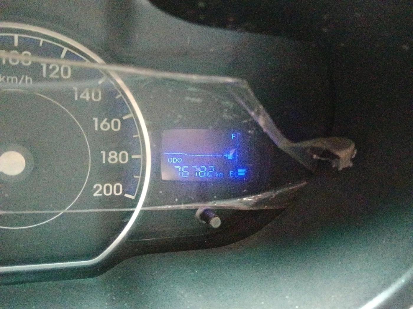 2011 Hyundai i10 MAGNA 1.2, Petrol, Manual, 76,782 km, interior