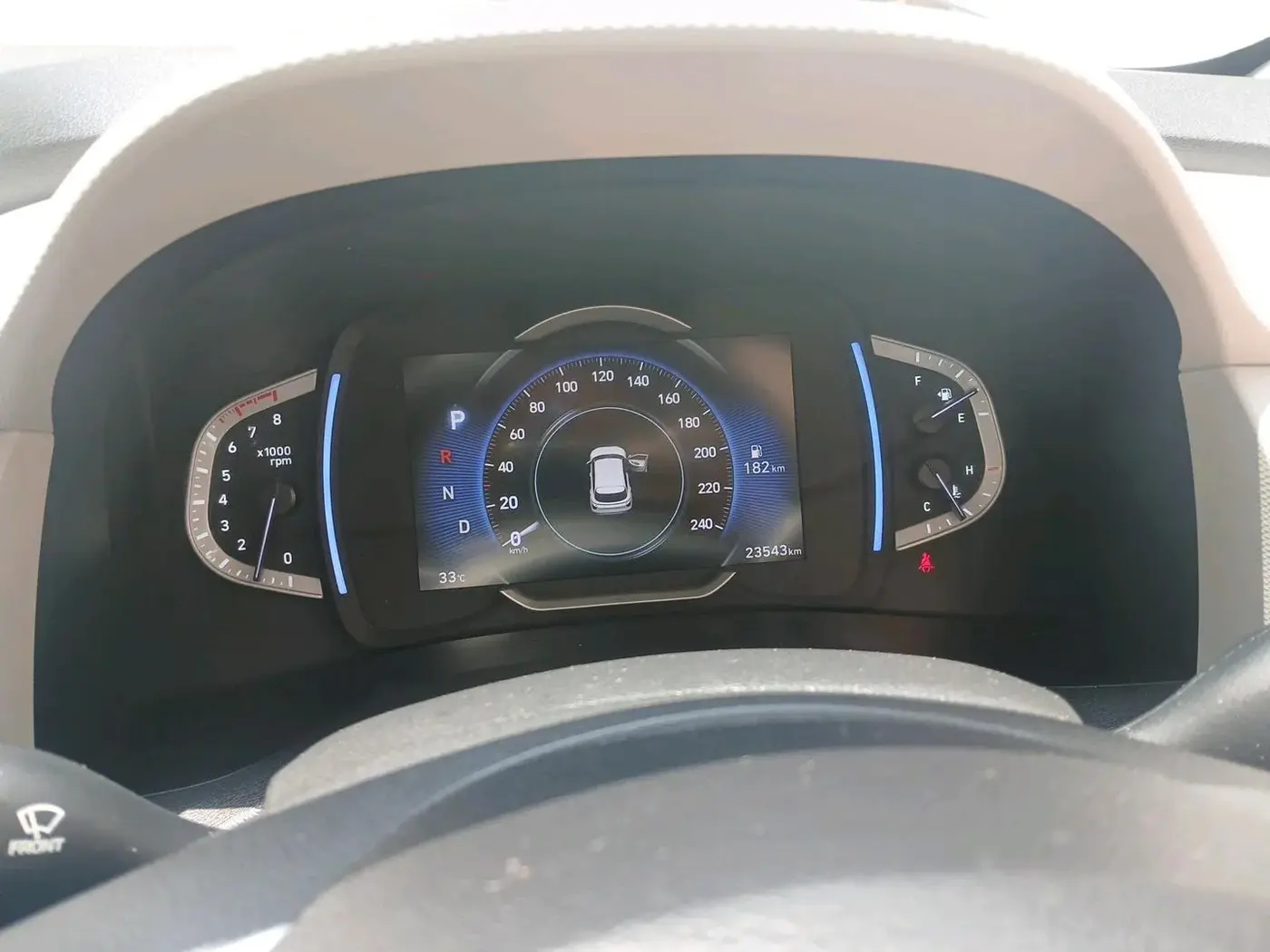 2021 Hyundai Creta SX (O) IVT 1.5 PETROL, Petrol, Automatic, 23,543 km, interior