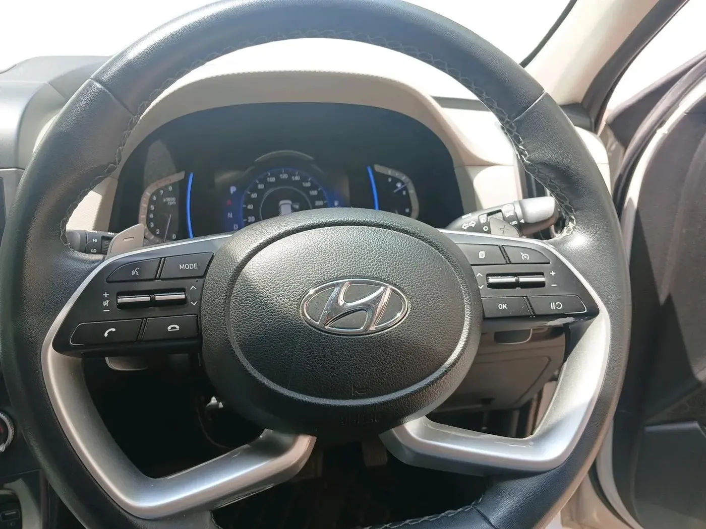 2021 Hyundai Creta SX (O) IVT 1.5 PETROL, Petrol, Automatic, 23,543 km, interior