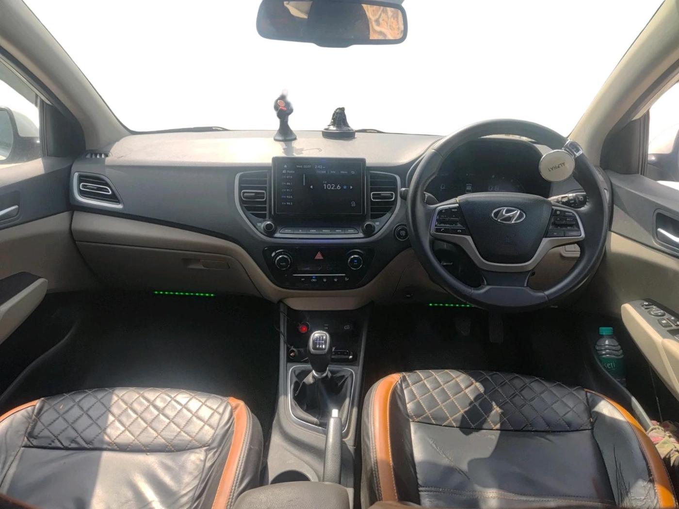 2021 Hyundai Verna SX 1.5 VTVT, CNG, Manual, 32,439 km, interior