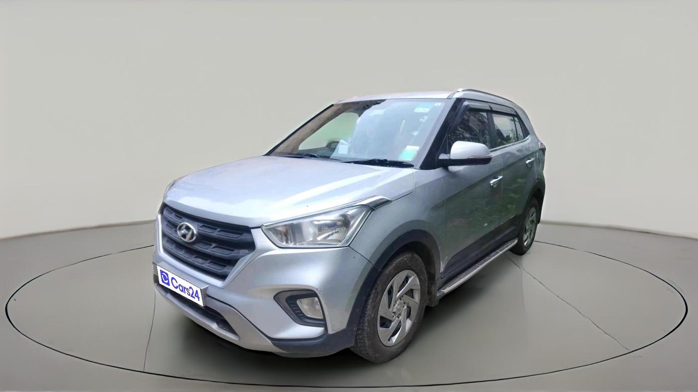 2018 Hyundai Creta E PLUS 1.6 PETROL, CNG, Manual, 67,070 km, exterior