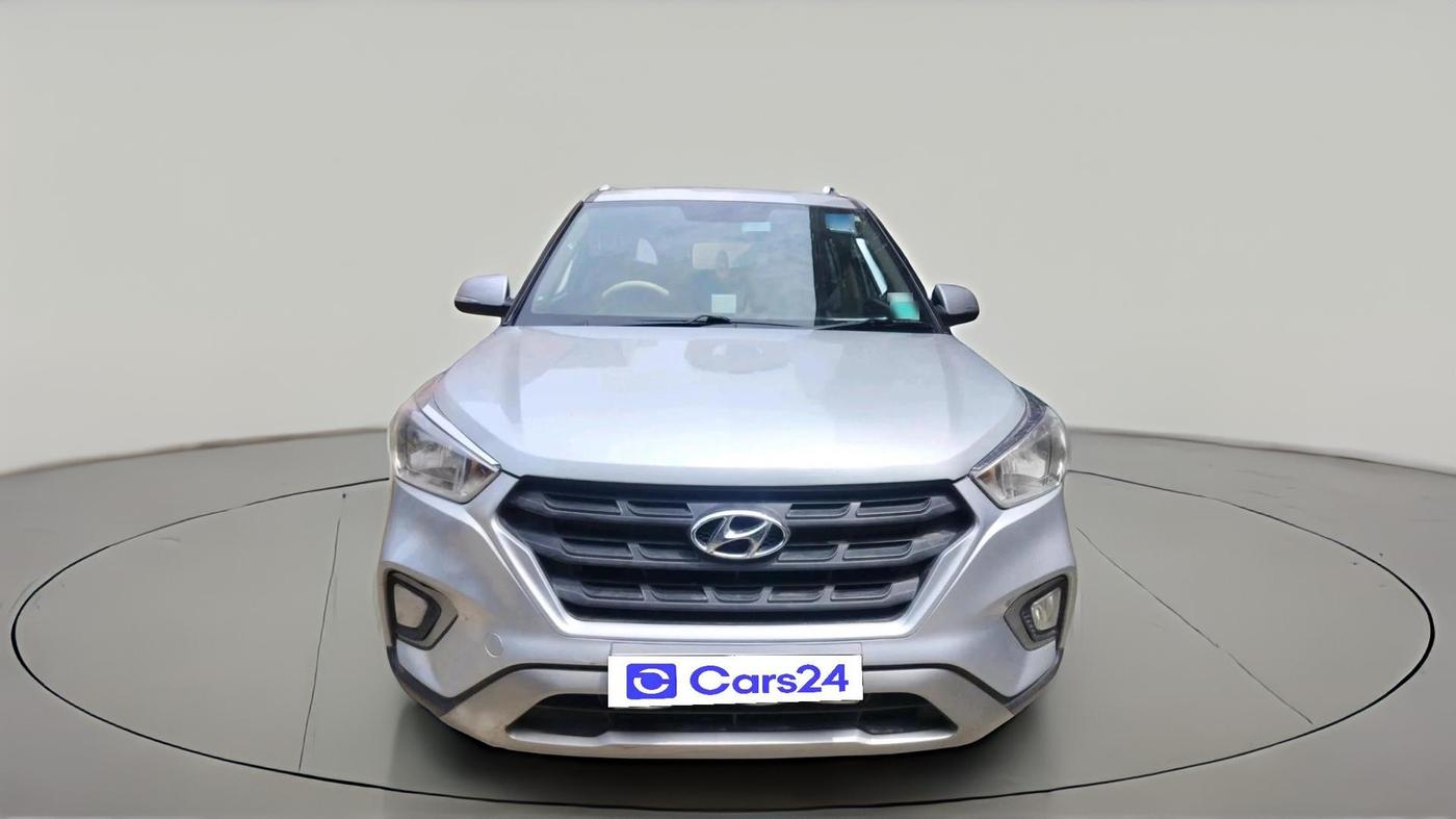 2018 Hyundai Creta E PLUS 1.6 PETROL, CNG, Manual, 67,070 km, exterior