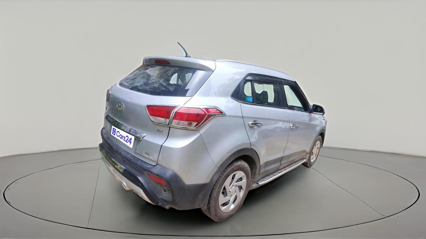 2018 Hyundai Creta E PLUS 1.6 PETROL, CNG, Manual, 67,070 km, exterior