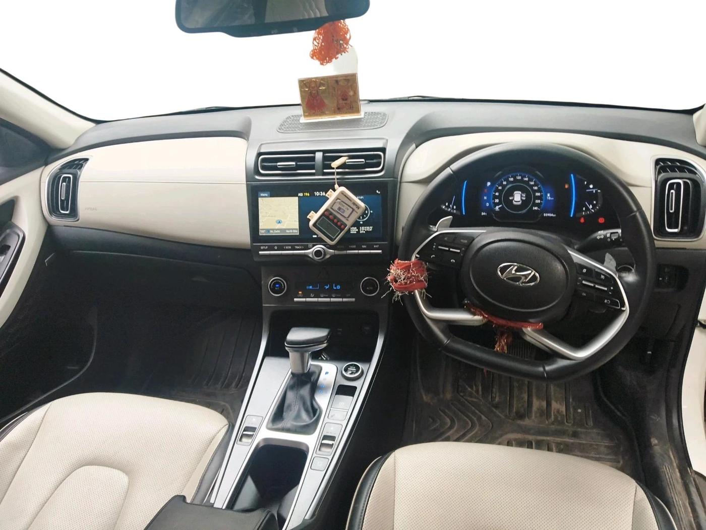 2021 Hyundai Creta SX (O) IVT 1.5 PETROL, Petrol, Automatic, 55,984 km, interior