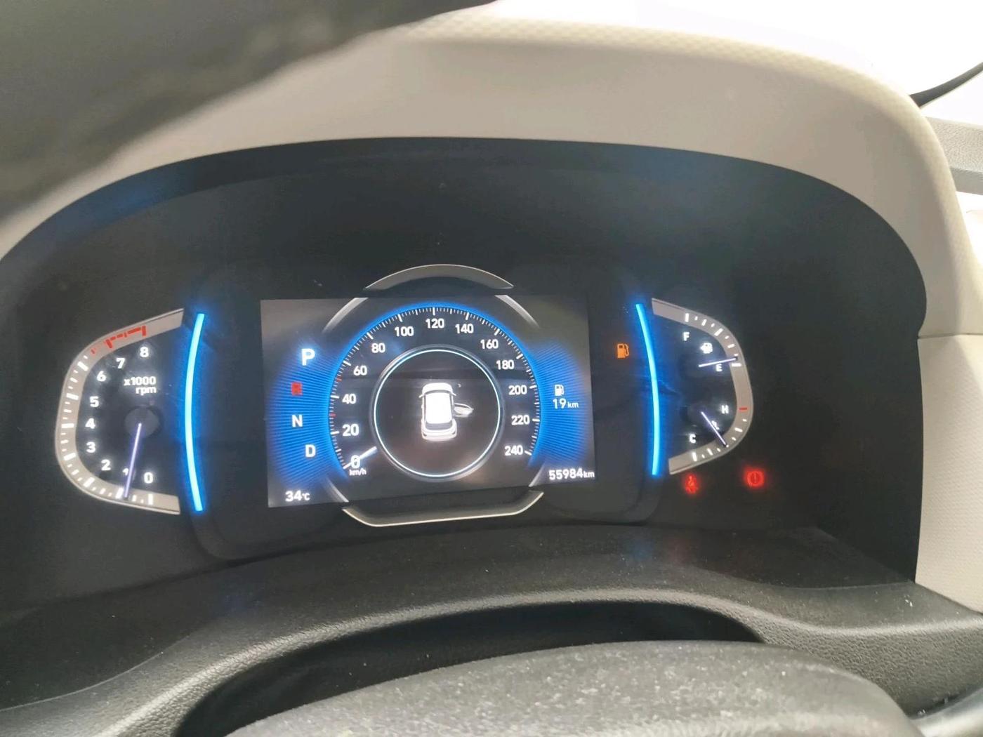 2021 Hyundai Creta SX (O) IVT 1.5 PETROL, Petrol, Automatic, 55,984 km, interior