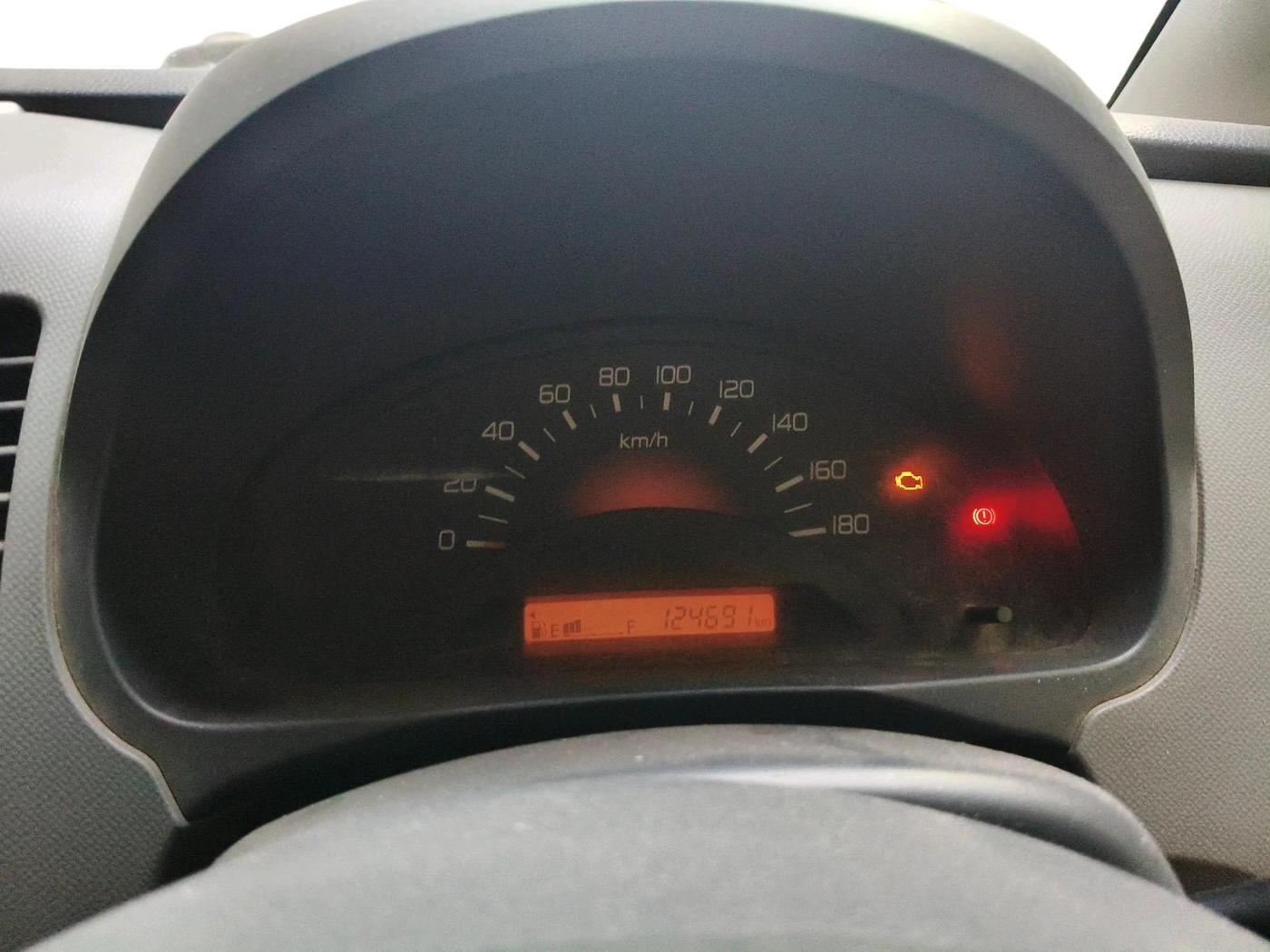 2011 Maruti Wagon R 1.0 LXI CNG, CNG, Manual, 1,24,691 km, interior