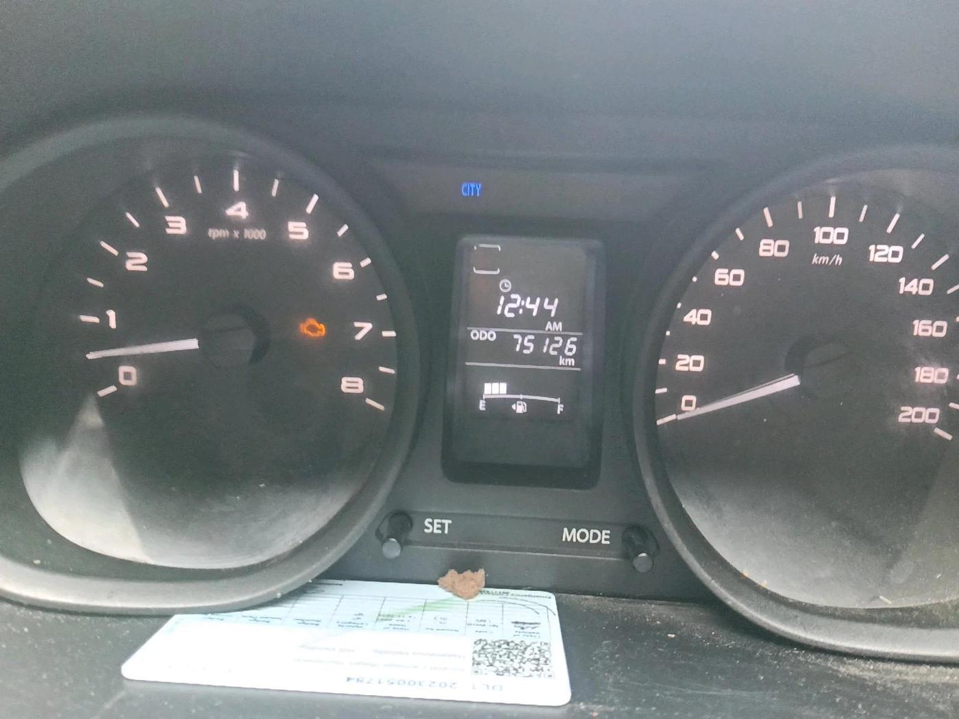 2016 Tata Tiago XM PETROL, CNG, Manual, 75,126 km, interior