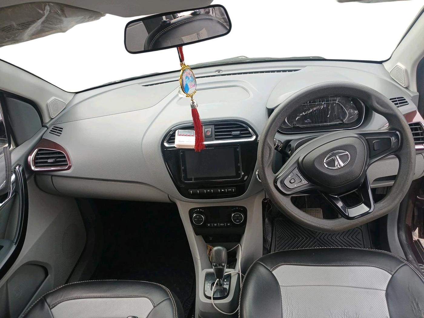 2021 Tata TIGOR XZA PLUS PETROL, Petrol, Automatic, 78,639 km, interior
