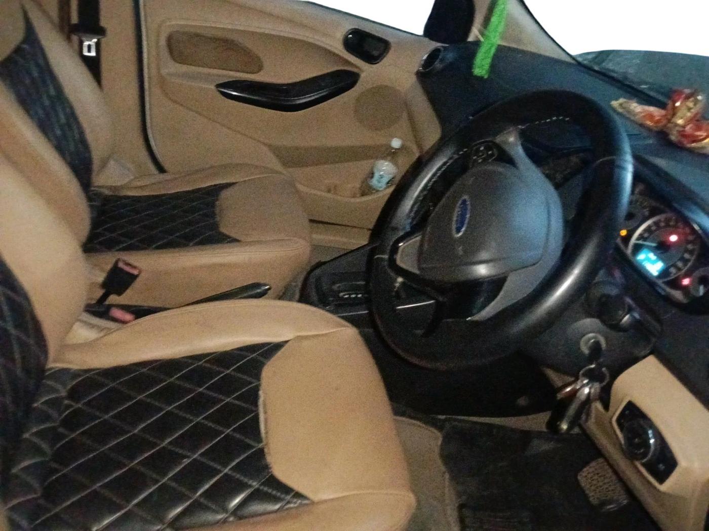 2015 Ford Figo Aspire TITANIUM 1.5 PETROL AT, CNG, Automatic, 1,14,959 km, interior