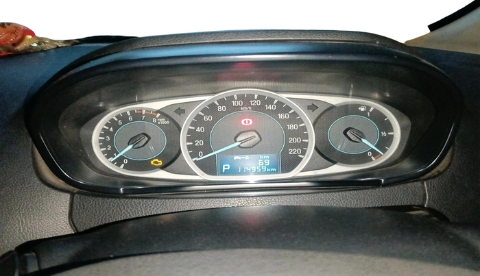 2015 Ford Figo Aspire TITANIUM 1.5 PETROL AT, CNG, Automatic, 1,14,959 km, interior