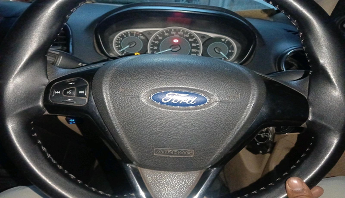 2015 Ford Figo Aspire TITANIUM 1.5 PETROL AT, CNG, Automatic, 1,14,959 km, interior