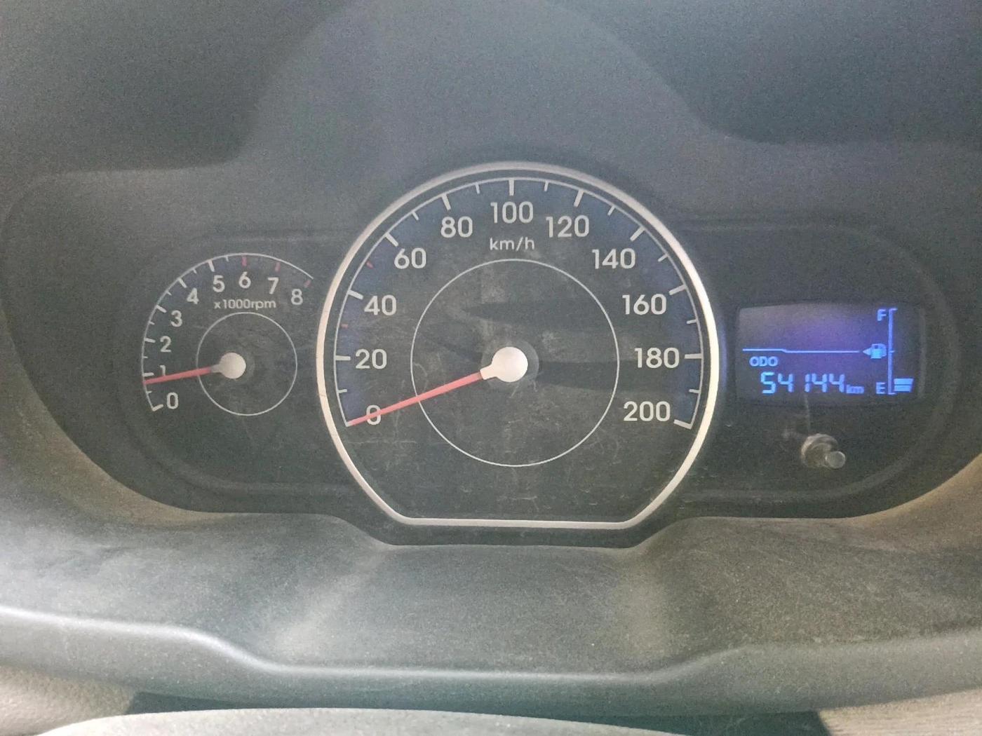 2012 Hyundai i10 ERA 1.1, CNG, Manual, 54,144 km, interior