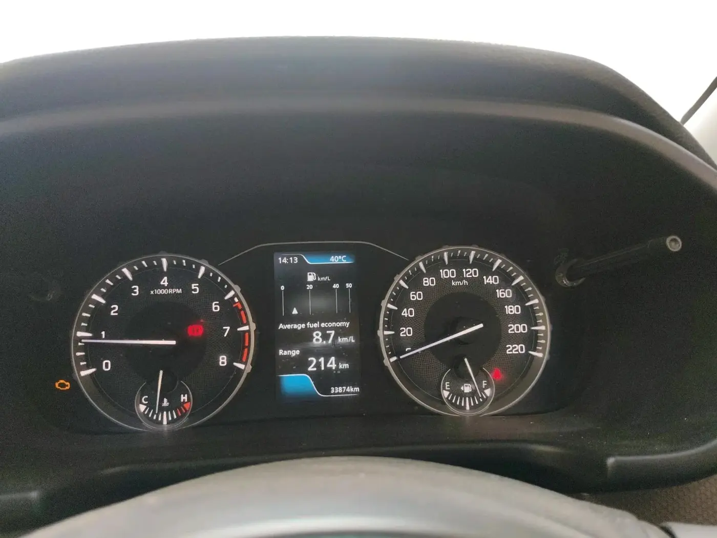 2023 Maruti BREZZA ZXI, CNG, Manual, 33,874 km, interior