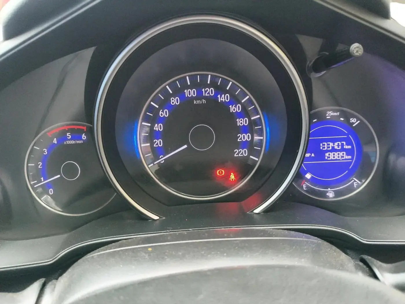 2019 Honda WR-V 1.5L I-DTEC S MT, Diesel, Manual, 1,33,500 km, interior