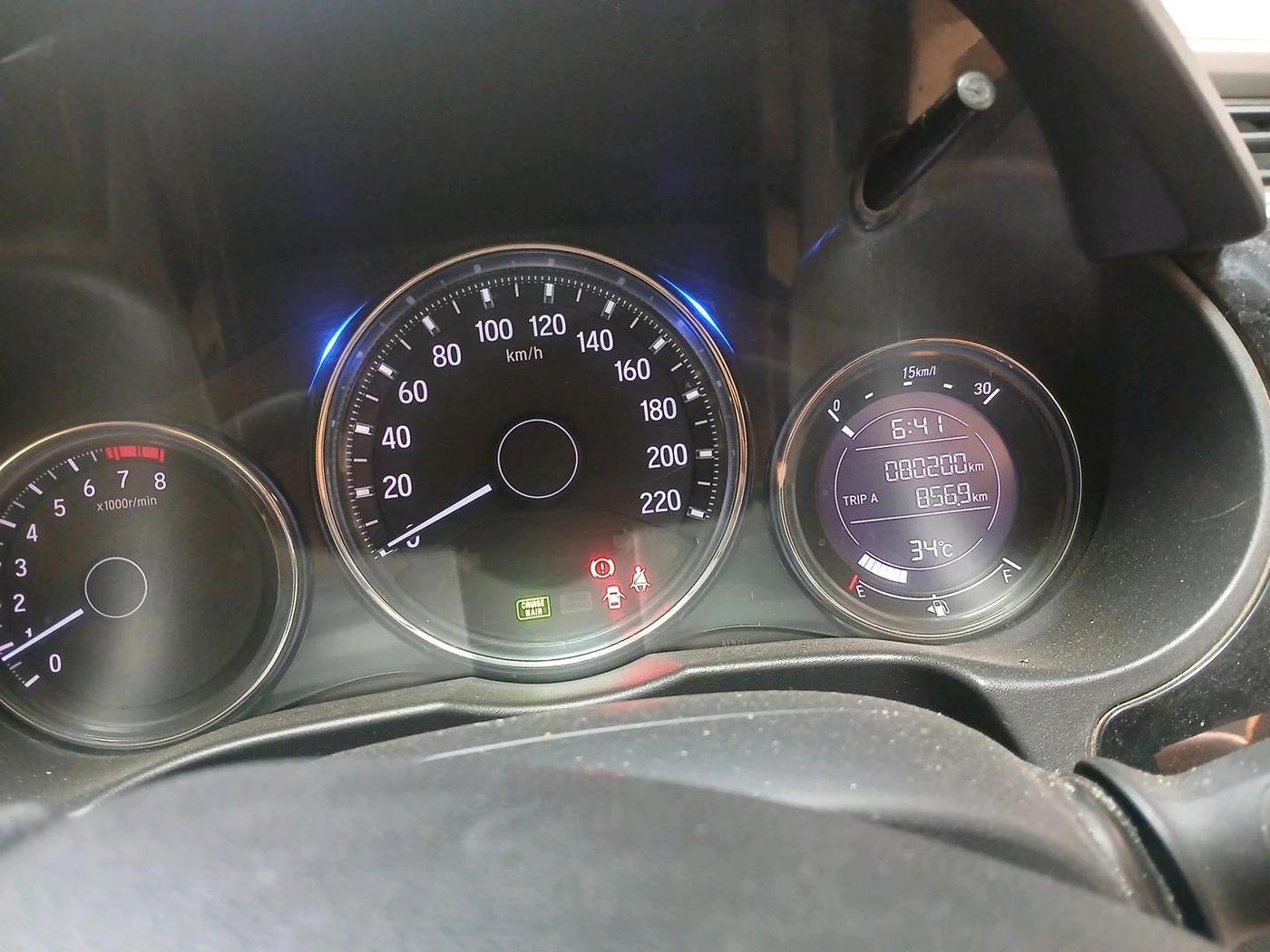 2018 Honda City 1.5L I-VTEC V MT, Petrol, Manual, 80,200 km, interior