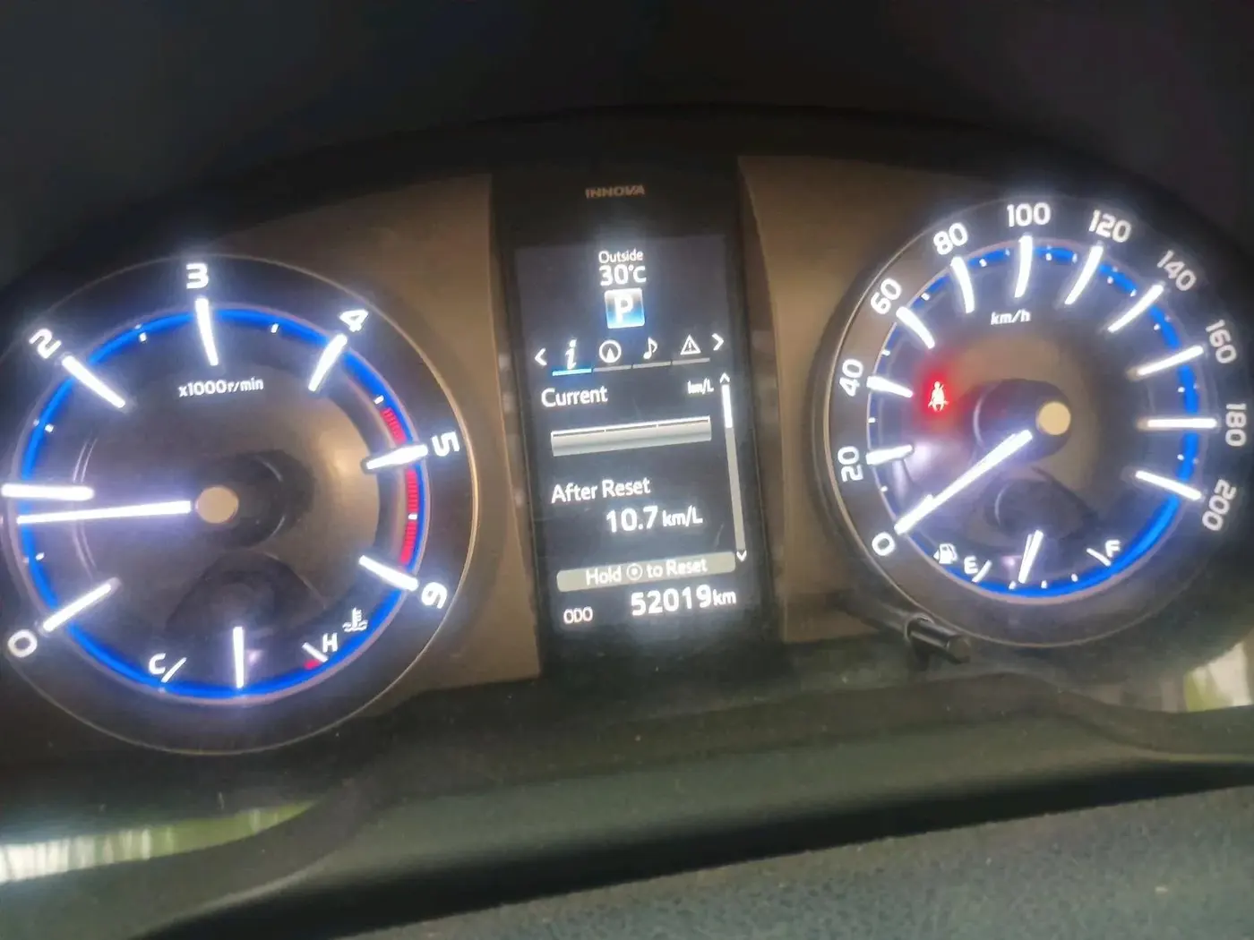 2016 Toyota Innova Crysta 2.8 ZX AT 7 STR, Diesel, Automatic, 52,019 km, interior