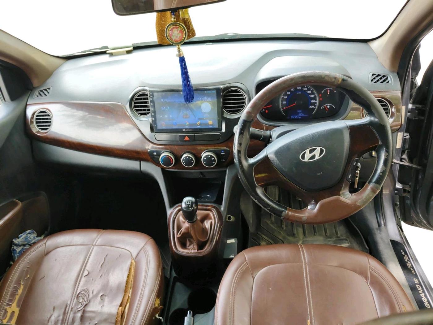 2016 Hyundai Grand i10 MAGNA 1.2 KAPPA VTVT, CNG, Manual, 84,554 km, interior