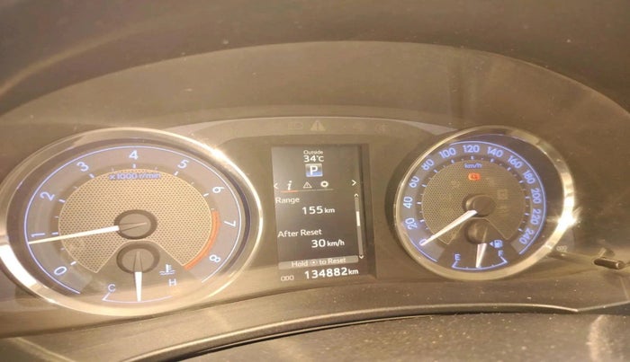 2016 Toyota Corolla Altis VL CVT PETROL, Petrol, Automatic, 1,34,882 km, interior