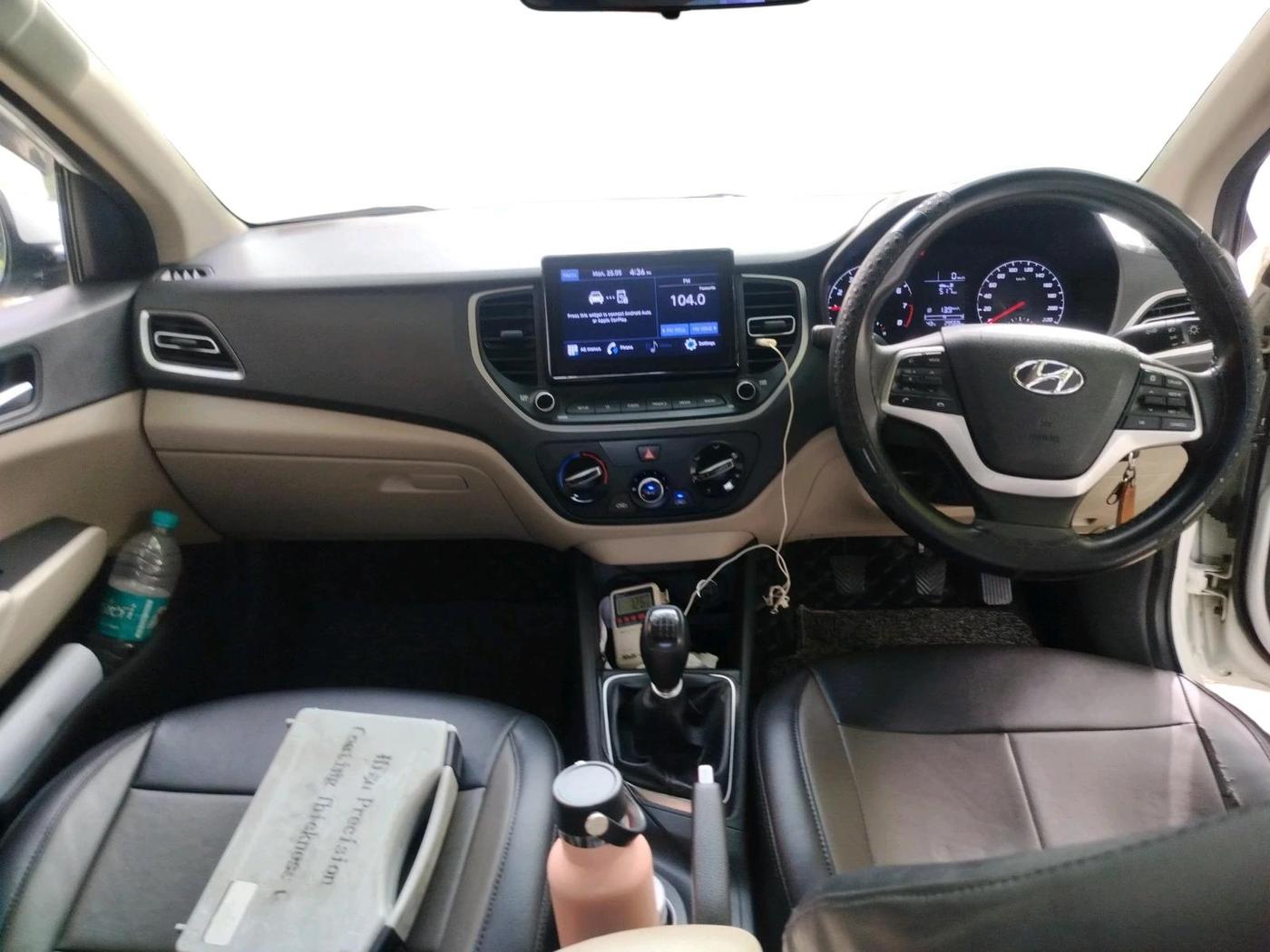 2021 Hyundai Verna S PLUS 1.5 VTVT, Petrol, Manual, 29,568 km, interior