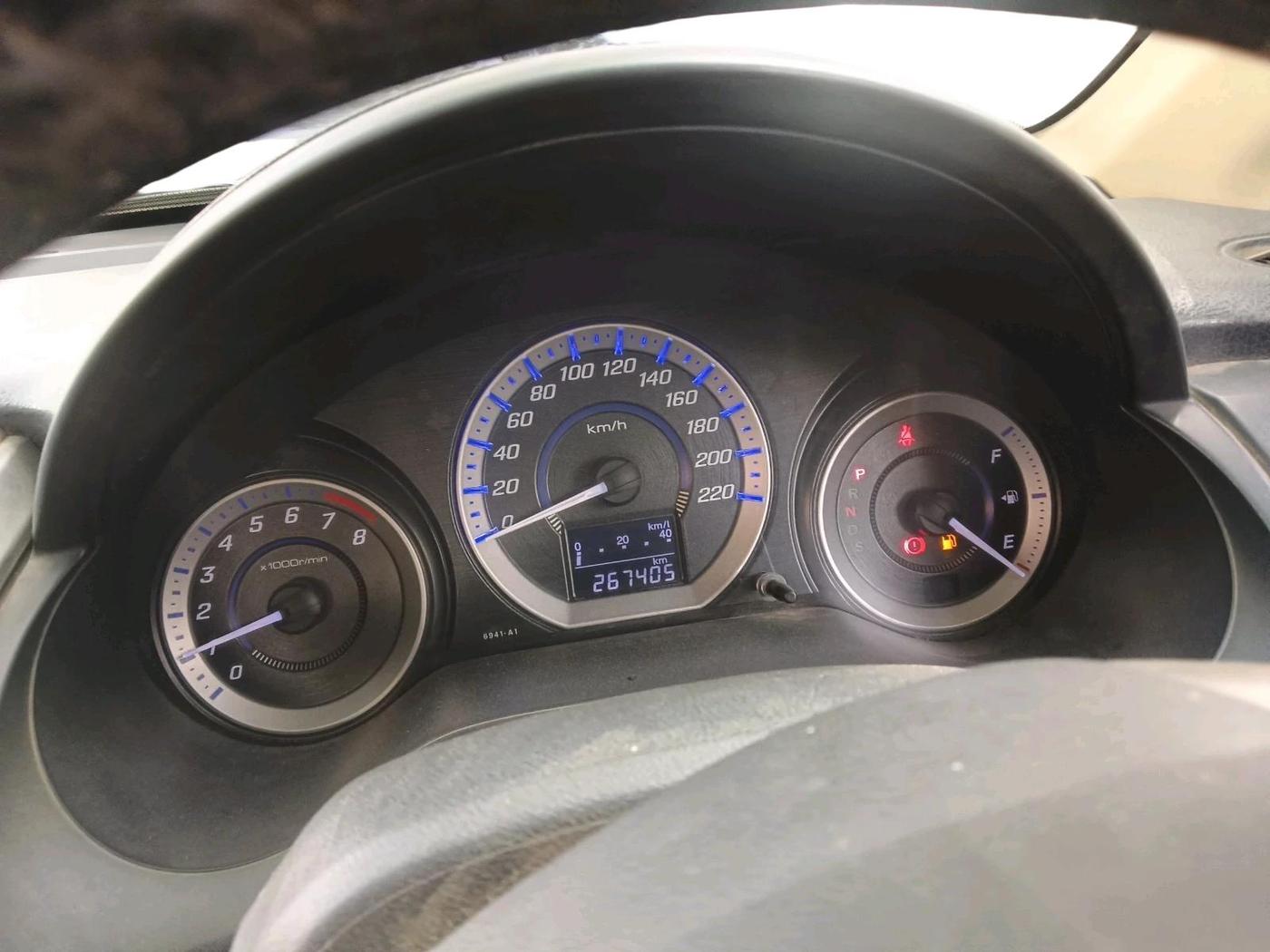2012 Honda City 1.5L I-VTEC S AT, CNG, Automatic, 2,67,405 km, interior