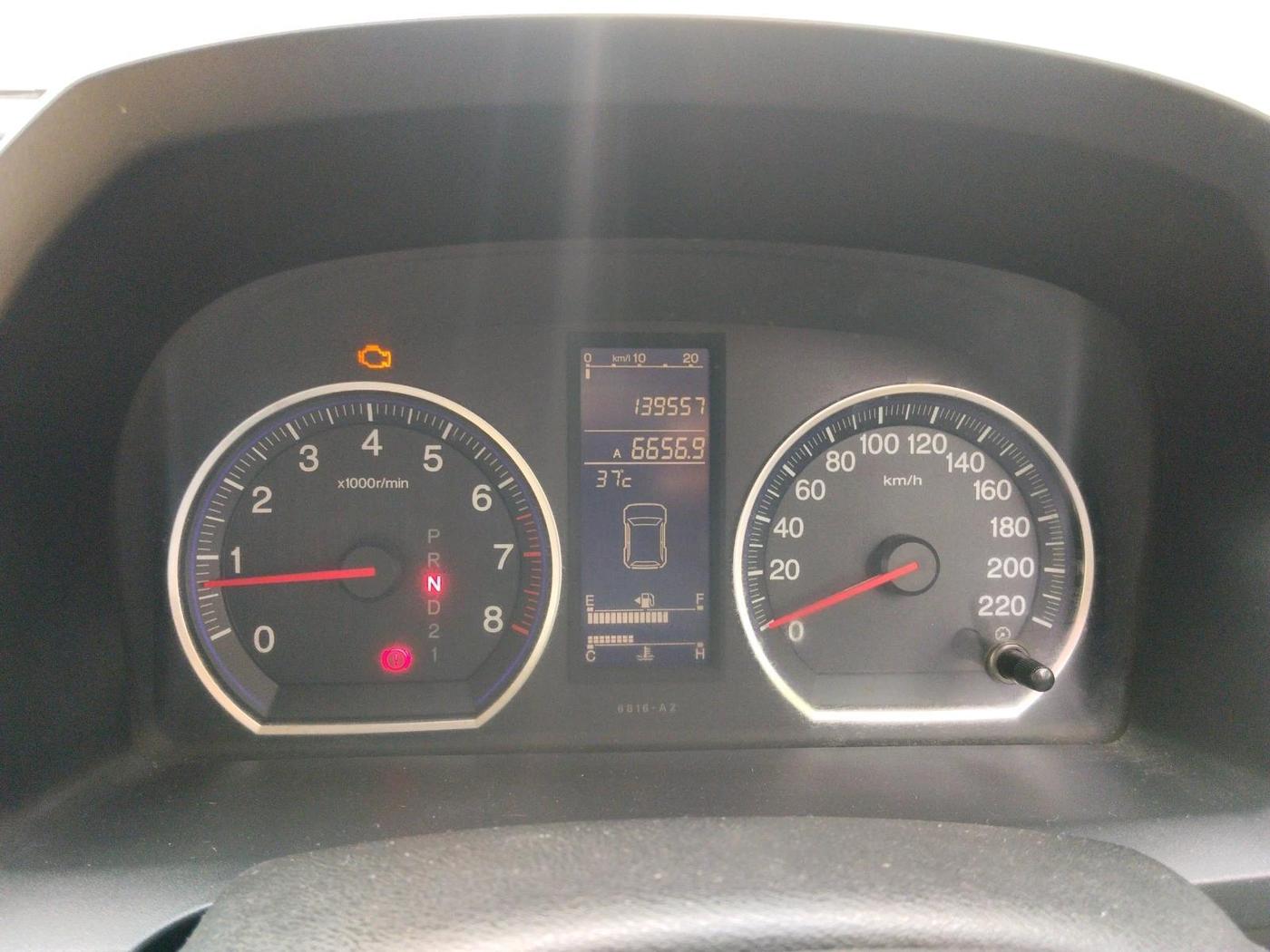 2012 Honda CRV 2.0L 4WD AT, Petrol, Automatic, 1,39,557 km, interior