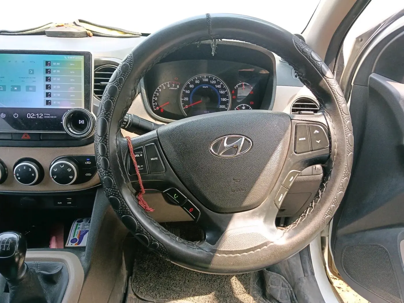 2019 Hyundai Grand i10 MAGNA 1.2 KAPPA VTVT, CNG, Manual, 95,224 km, interior