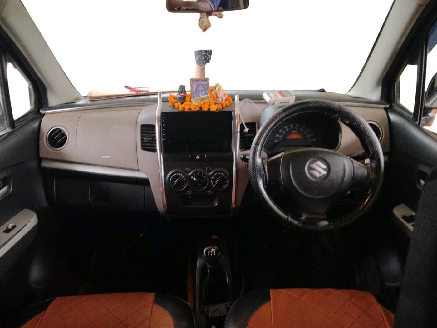 2013 Maruti Wagon R 1.0 LXI CNG, CNG, Manual, 1,89,385 km, interior