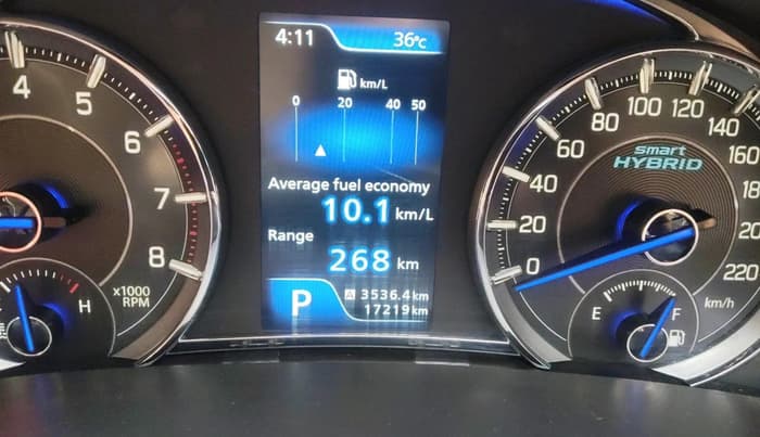2023 Maruti Ciaz ZETA AT 1.5  SHVS PETROL, Petrol, Automatic, 17,219 km, interior