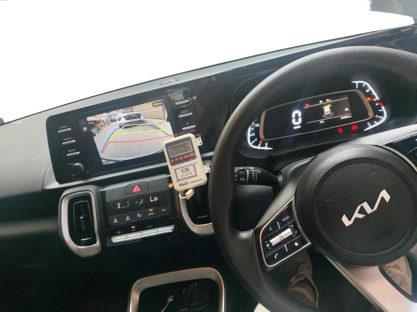 2024 KIA SONET HTK (O) 1.2 Petrol MT, Petrol, Manual, 26,990 km, interior