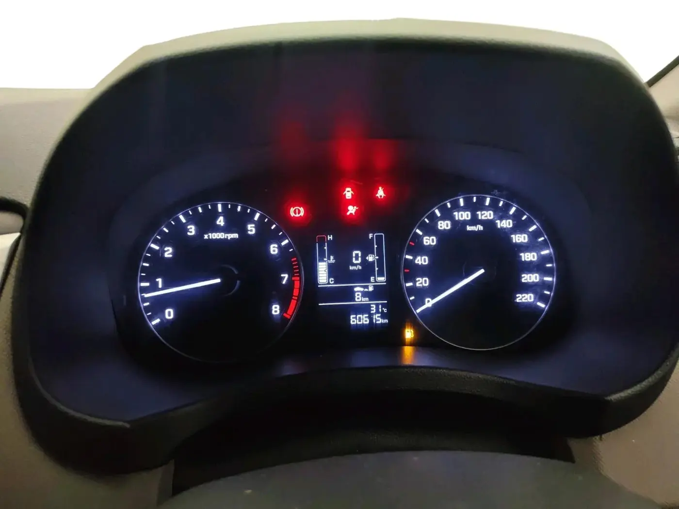 2018 Hyundai Creta E PLUS 1.6 PETROL, Petrol, Manual, 60,615 km, interior