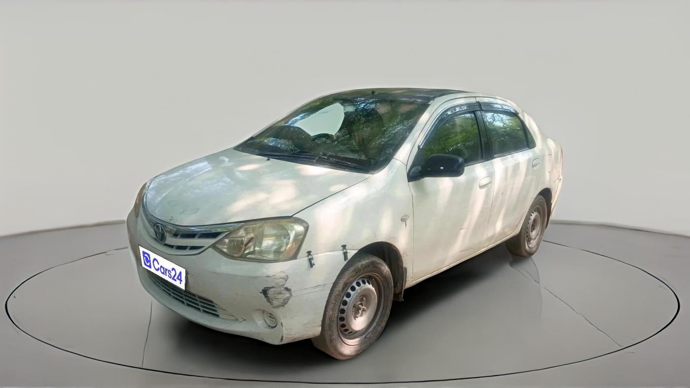 2013 Toyota Etios G, Petrol, Manual, 1,89,643 km, exterior
