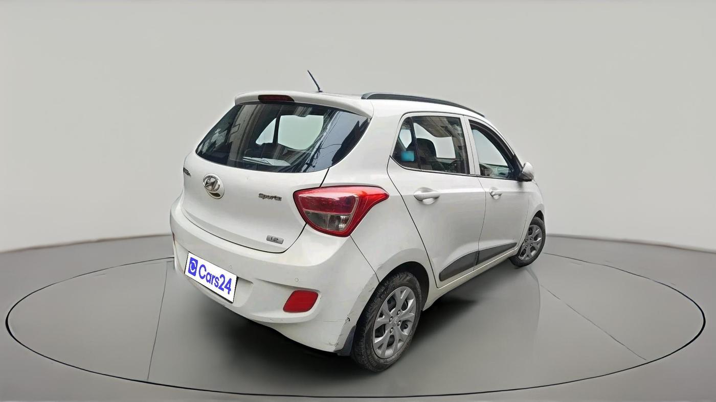 2016 Hyundai Grand i10 SPORTZ 1.2 KAPPA VTVT, Petrol, Manual, 77,076 km, exterior