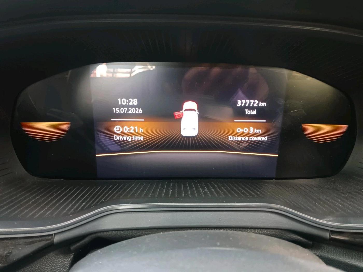 2023 Skoda KUSHAQ STYLE 1.0L TSI AT, Petrol, Automatic, 37,772 km, interior
