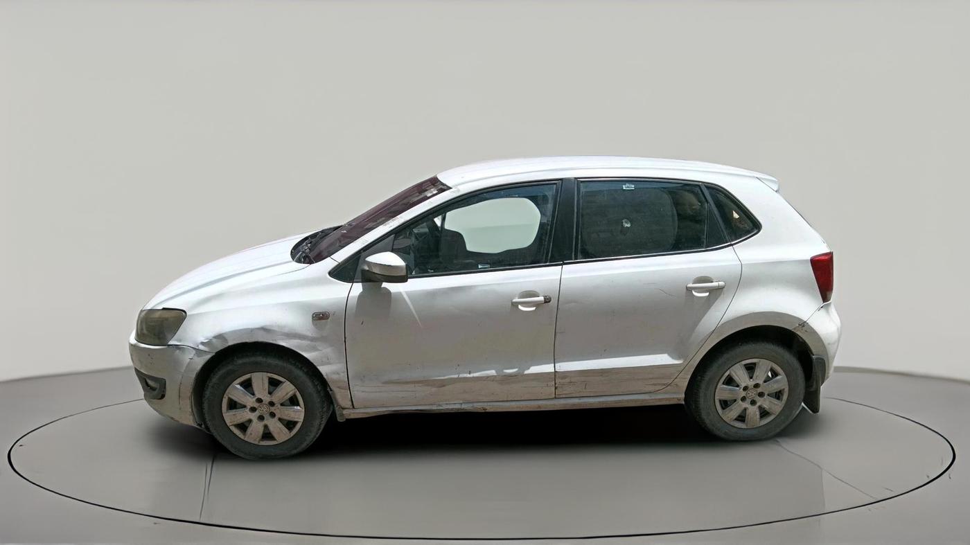 2011 Volkswagen Polo TRENDLINE 1.2L PETROL, Petrol, Manual, 1,00,000 km, exterior