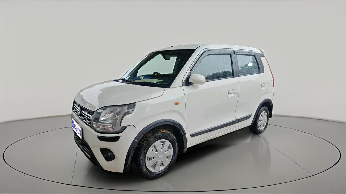 2019 Maruti New Wagon-R LXI CNG 1.0, CNG, Manual, 1,25,502 km, exterior