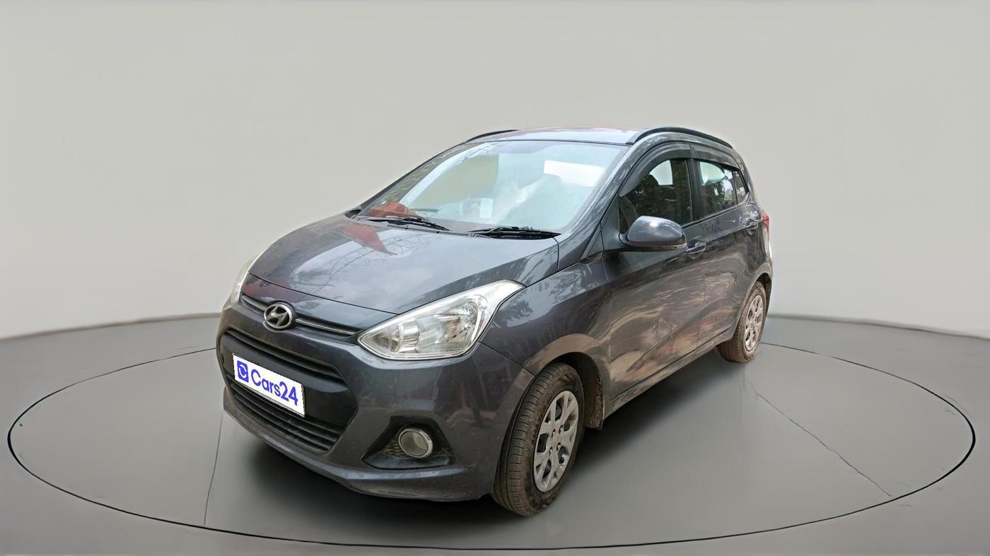 2016 Hyundai Grand i10 SPORTZ 1.2 KAPPA VTVT, CNG, Manual, 1,08,029 km, exterior