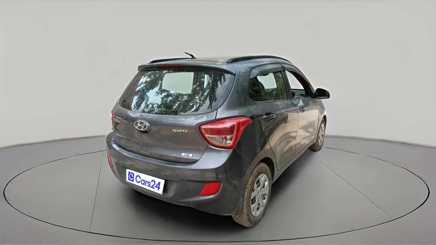 2016 Hyundai Grand i10 SPORTZ 1.2 KAPPA VTVT, CNG, Manual, 1,08,029 km, exterior