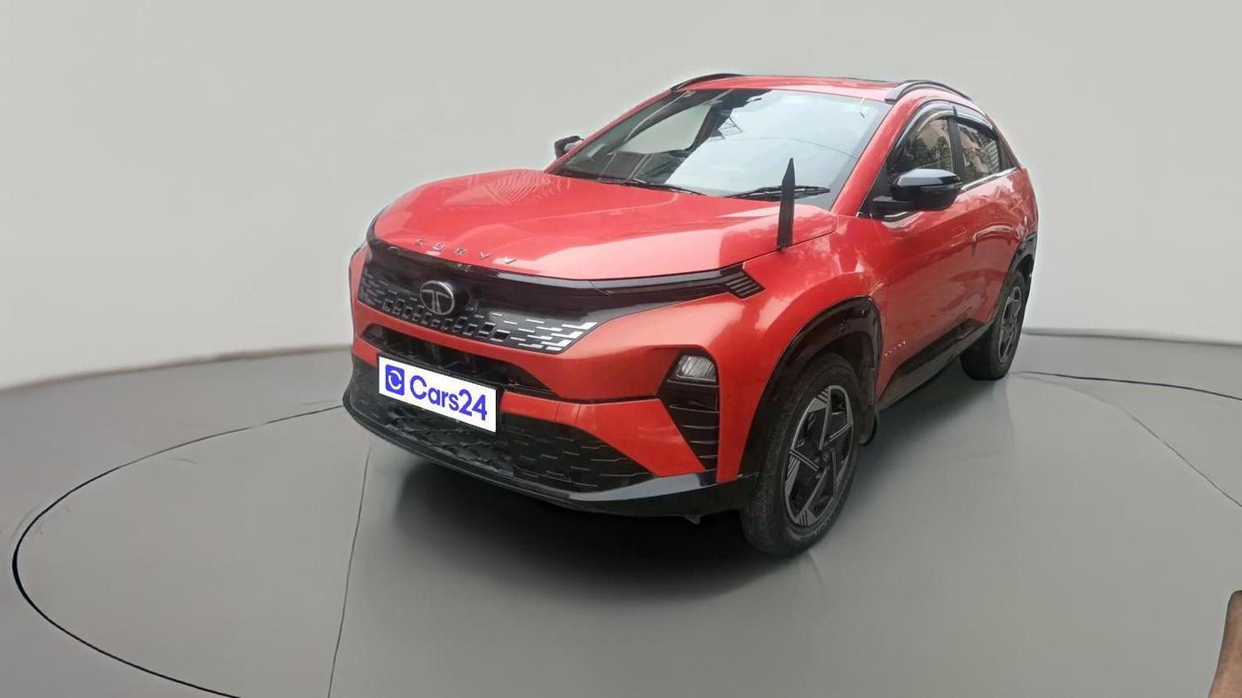 2024 Tata Curvv Pure Plus S 1.2 Petrol 7DCA, Petrol, Automatic, 30,882 km, exterior