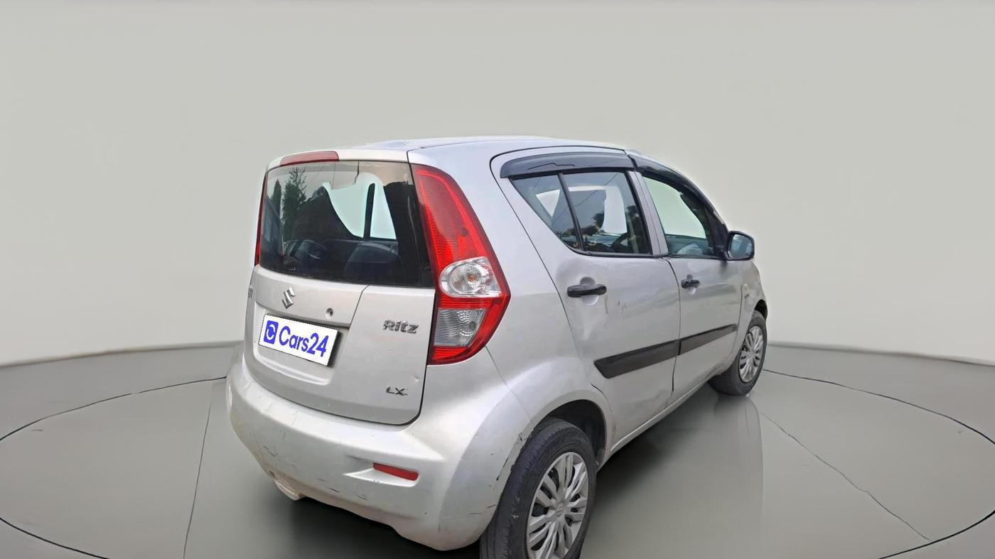 2012 Maruti Ritz LXI, Petrol, Manual, 36,097 km, exterior