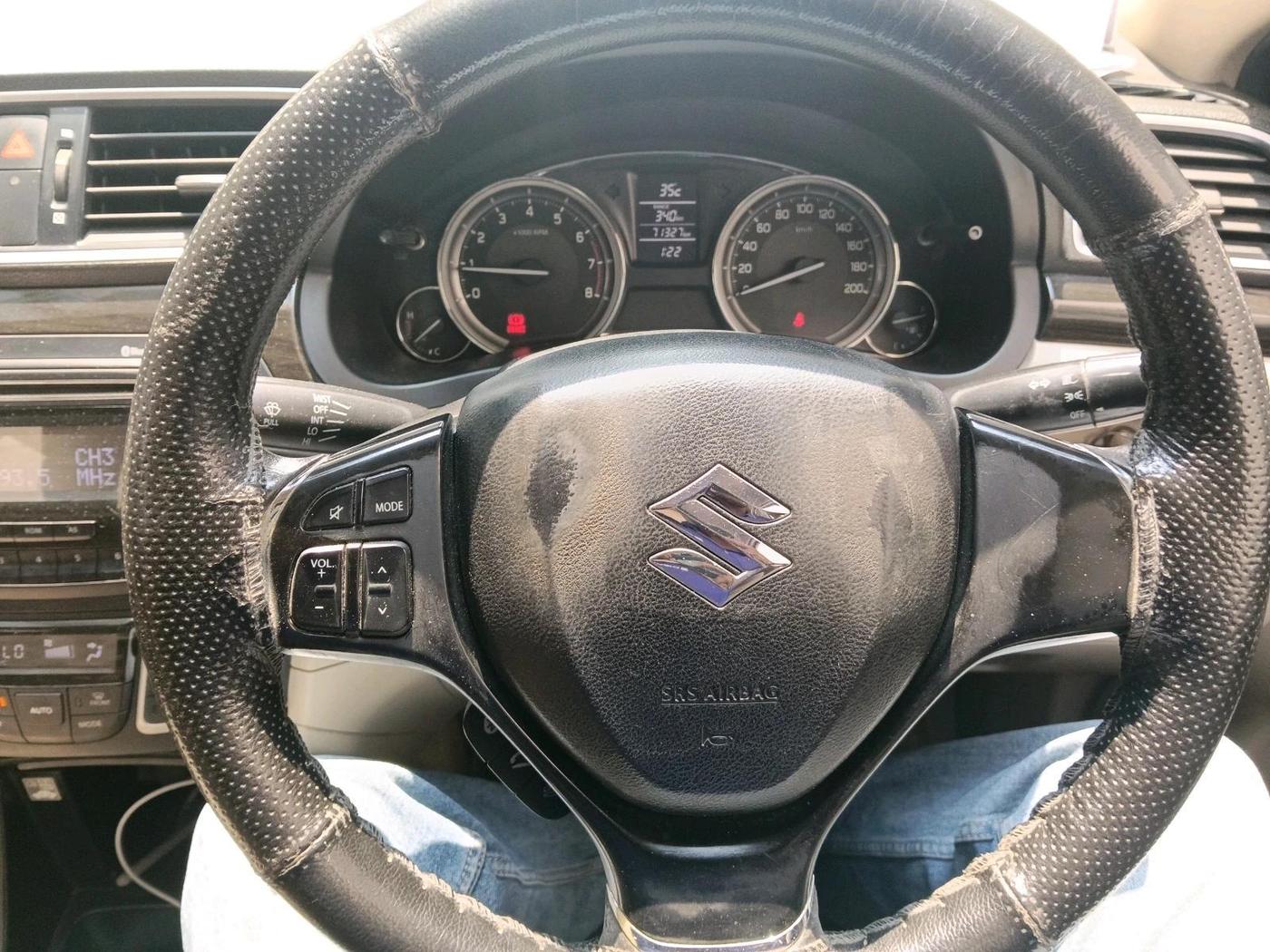2015 Maruti Ciaz ZXI, Petrol, Manual, 71,500 km, interior