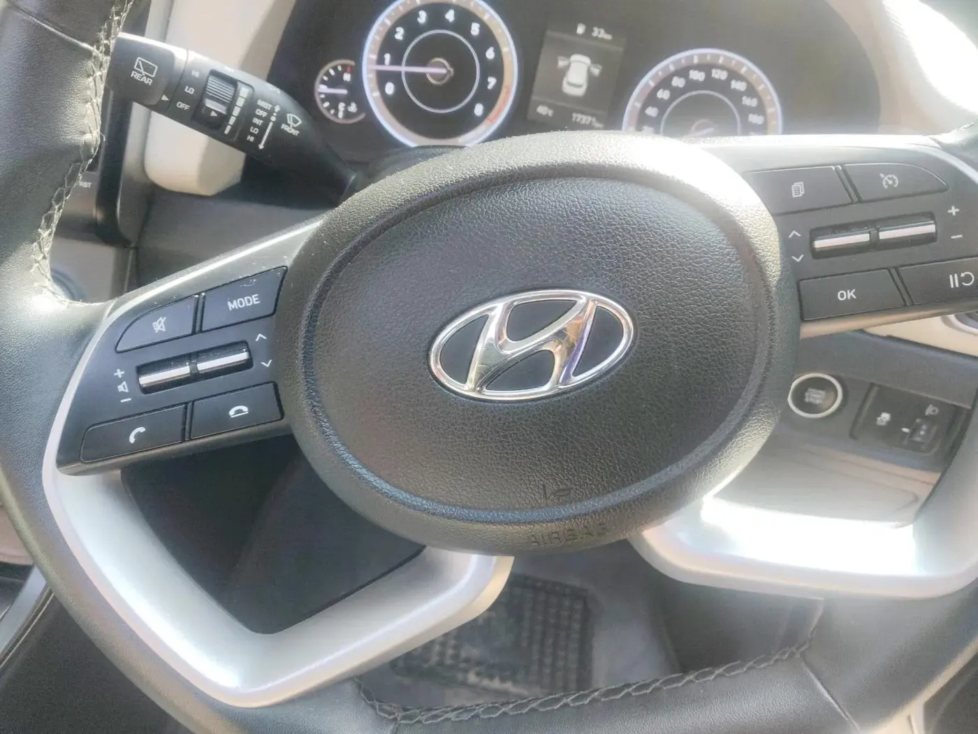 2021 Hyundai Creta SX EXECUTIVE 1.5 PETROL, Petrol, Manual, 17,372 km, interior