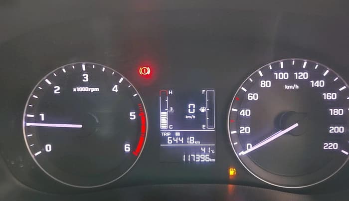 2016 Hyundai Creta SX 1.6 DIESEL, Diesel, Manual, 1,17,396 km, interior