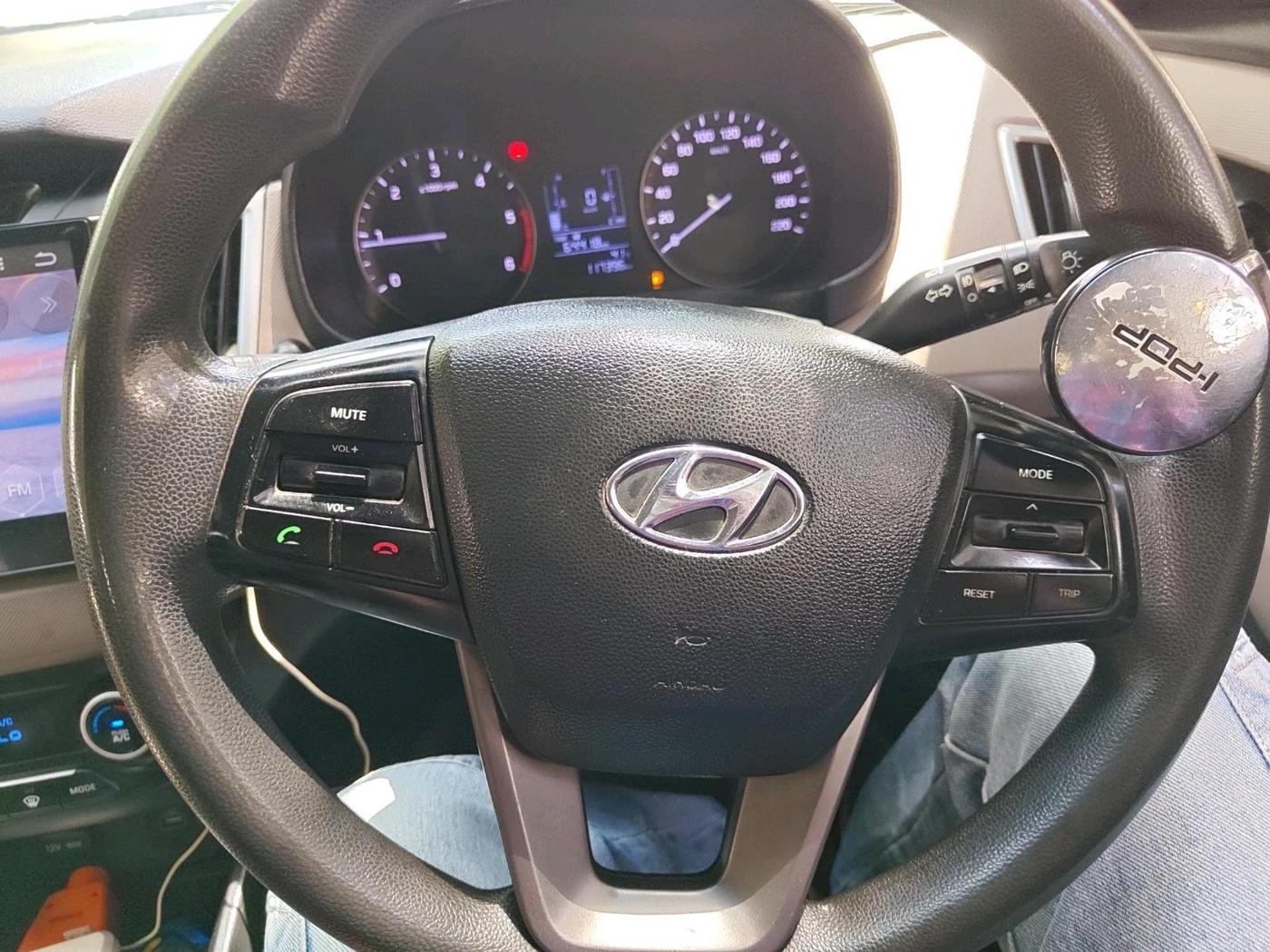 2016 Hyundai Creta SX 1.6 DIESEL, Diesel, Manual, 1,17,396 km, interior