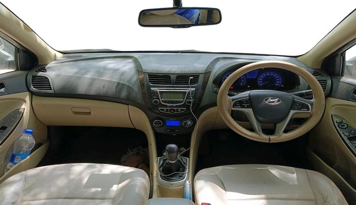 2012 Hyundai Verna FLUIDIC 1.6 VTVT SX, CNG, Manual, 1,37,000 km, interior